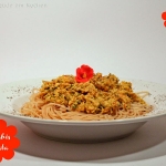 Spaghetti mit Kürbis-Kräuter-Sauce