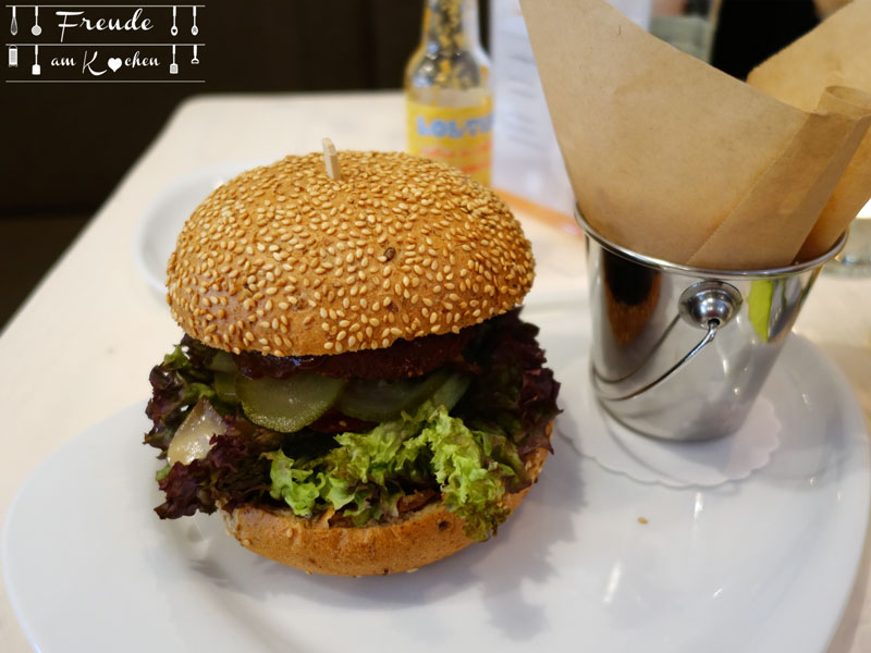 Veggie Burger - veganes Lokal Wien - Freude am Kochen