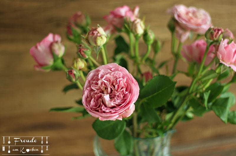 Rosen Blumen - Freude am Kochen