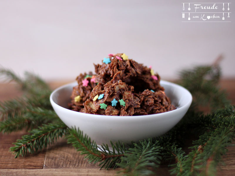 Schokolade Cornflakes Hauferl - Freude am Kochen