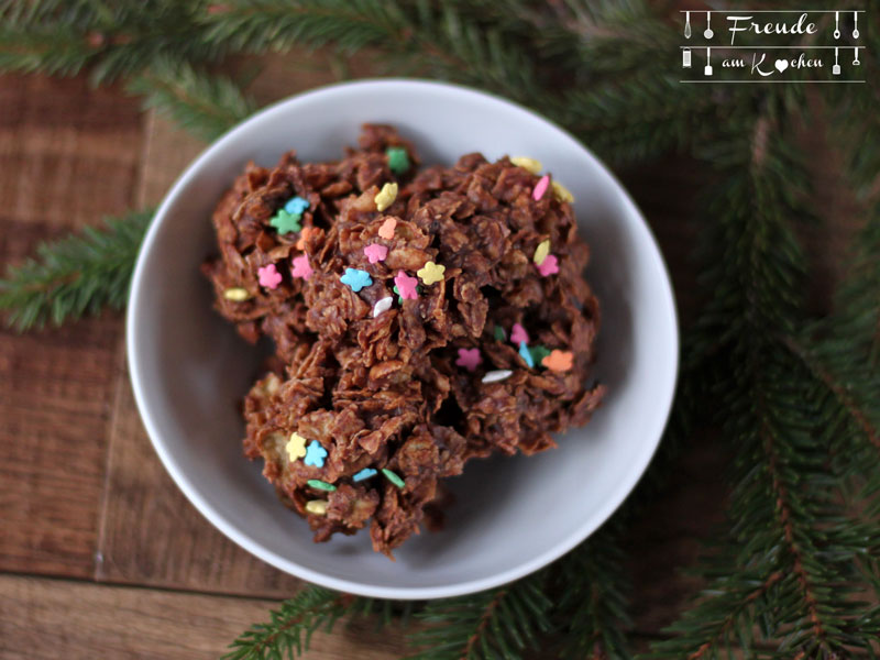 Schokolade Cornflakes Hauferl - Freude am Kochen