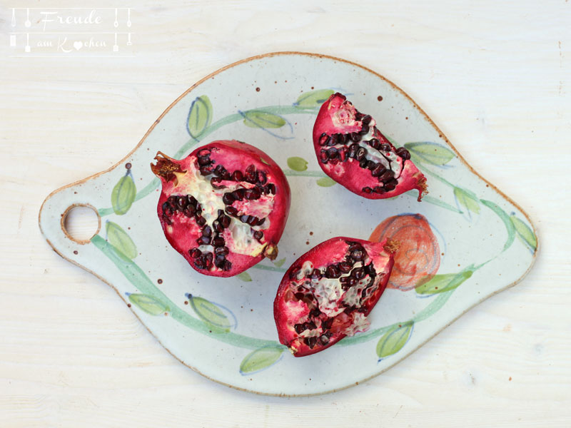 Wie entkerne ich einen Granatapfel richtig - Freude am Kochen