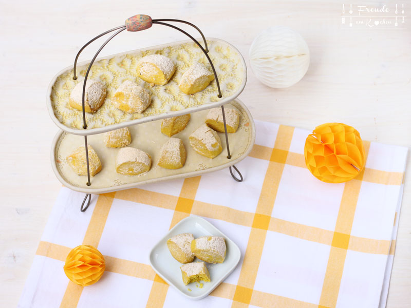 Kurkuma Kekse - Golden Tumeric Cookies - Freude am Kochen