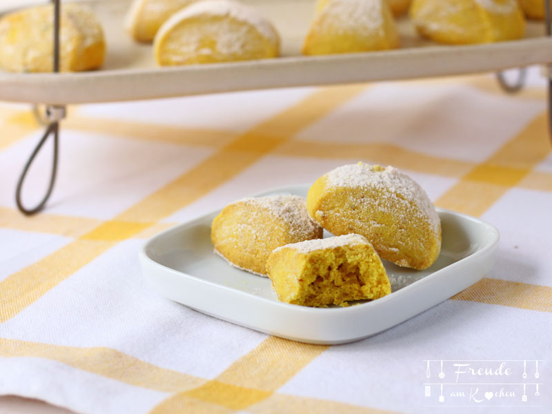 Kurkuma Kekse - Golden Tumeric Cookies - Freude am Kochen