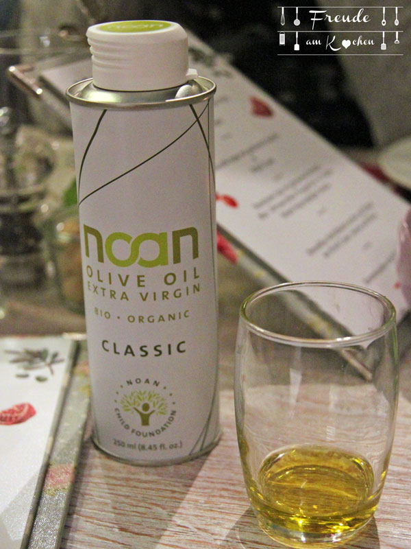 Noan Olivenöl - Blogger Dinner - Freude am Kochen