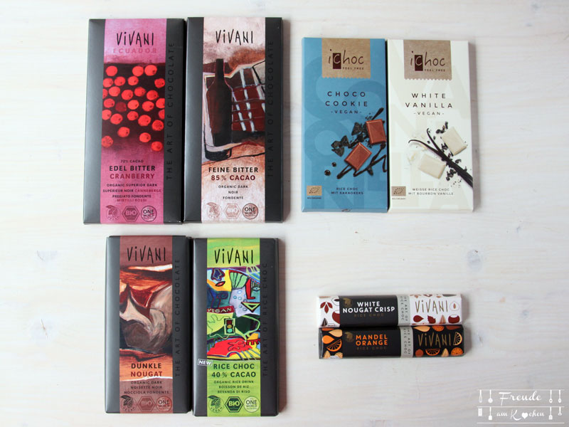Vivani & I-Choc Schokolade Test - Freude am Kochen