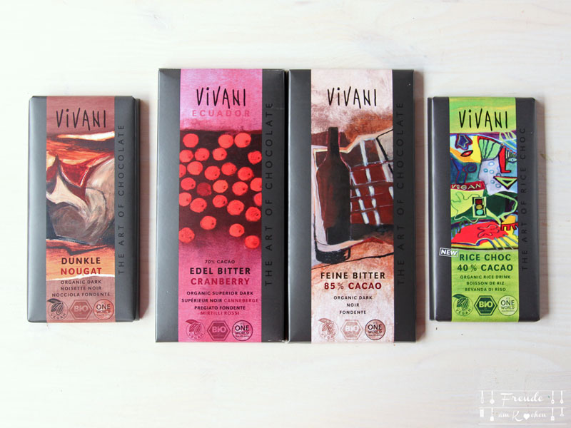 Vivani & I-Choc Schokolade Test - Freude am Kochen
