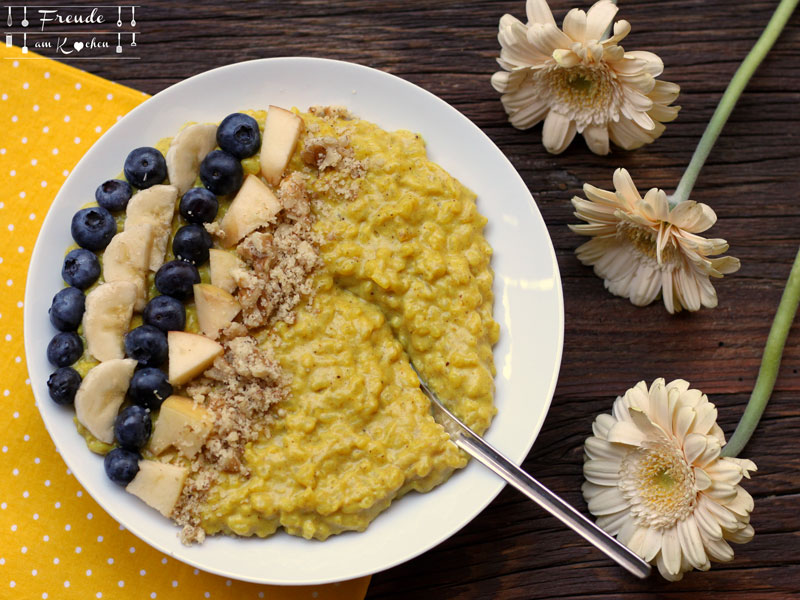 Kurkuma Milchreis zuckerfrei vegan Thermomix - Freude am Kochen