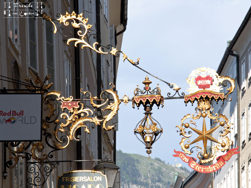 Reisebericht: Salzburg - Freude am Kochen - Getreidegasse