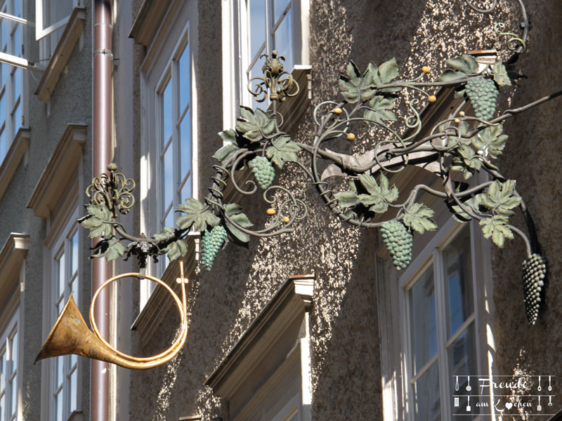 Reisebericht: Salzburg - Freude am Kochen - Getreidegasse