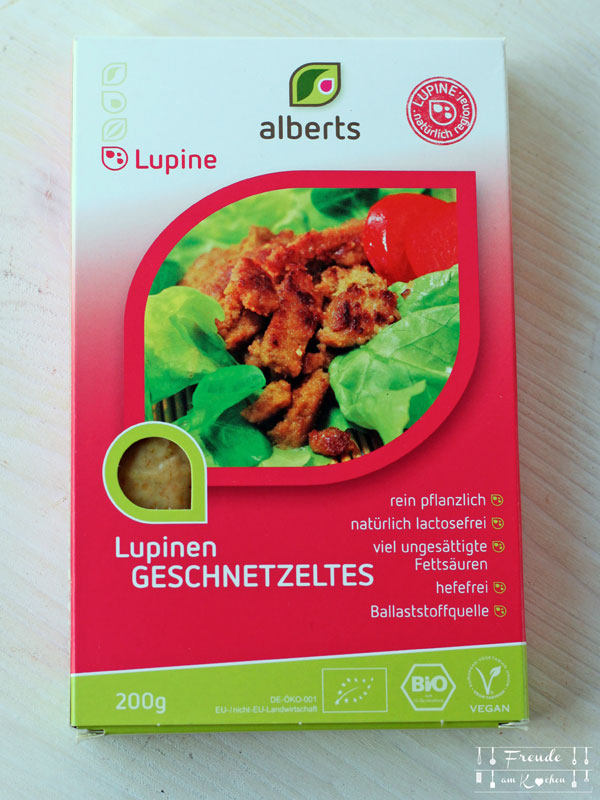 Lupinen Geschnetzeltes - Neu entdeckt - Vegan & Lecker - Freude am Kochen 