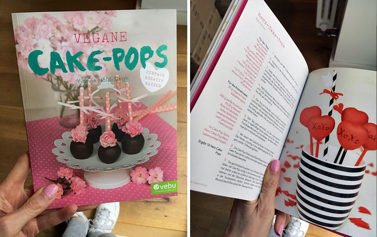 Vegane Cakepops - Buch - Freud am Kochen - Yvonne Hölzl-Singh