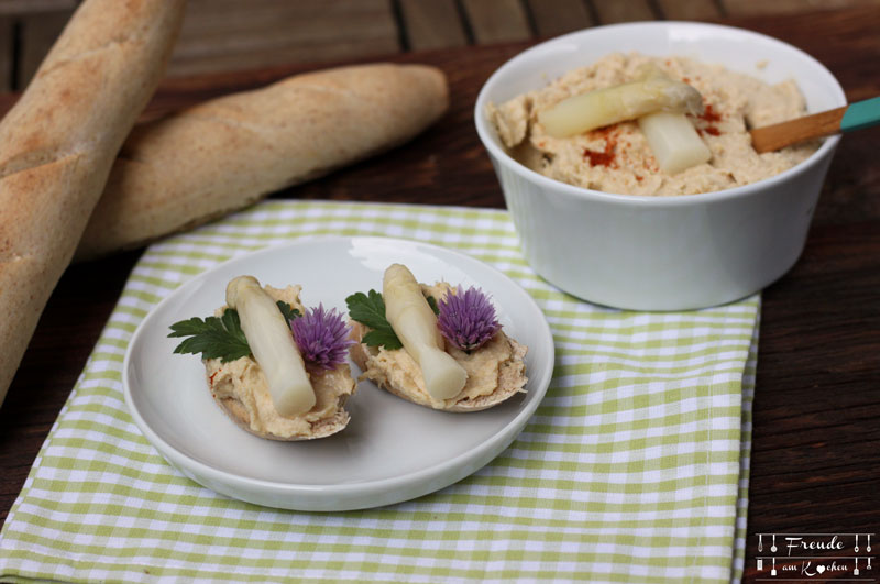 Spargel Hummus - Rezept vegan - Freude am Kochen