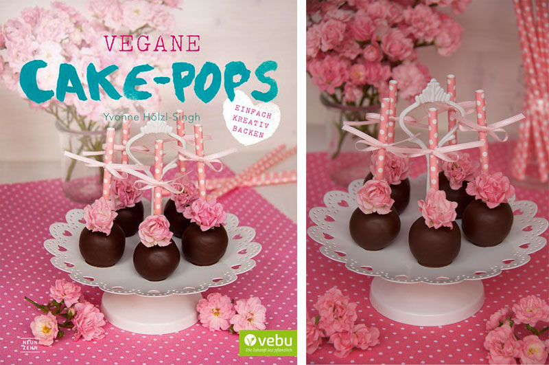 Vegane Rosenblüten Tonka Cakepops - Auszug aus "Vegane Cake-Pops" - Vegan - Rezept - Freude am Kochen