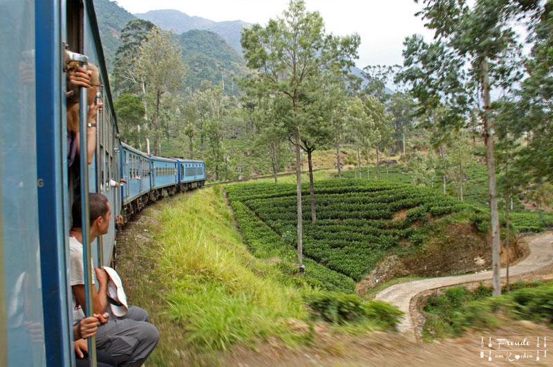 Zugfahrt Hochland - Reisebericht Sri Lanka - Freude am Kochen