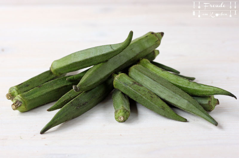 Indisches Okra Gemüse ala Schwiegervater vegan - Freude am Kochen