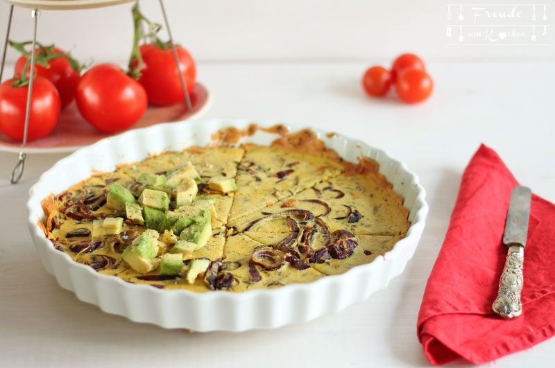 Farinata - Socca - italienischer Kichererbsen Fladen - Rezept vegan - Freude am Kochen