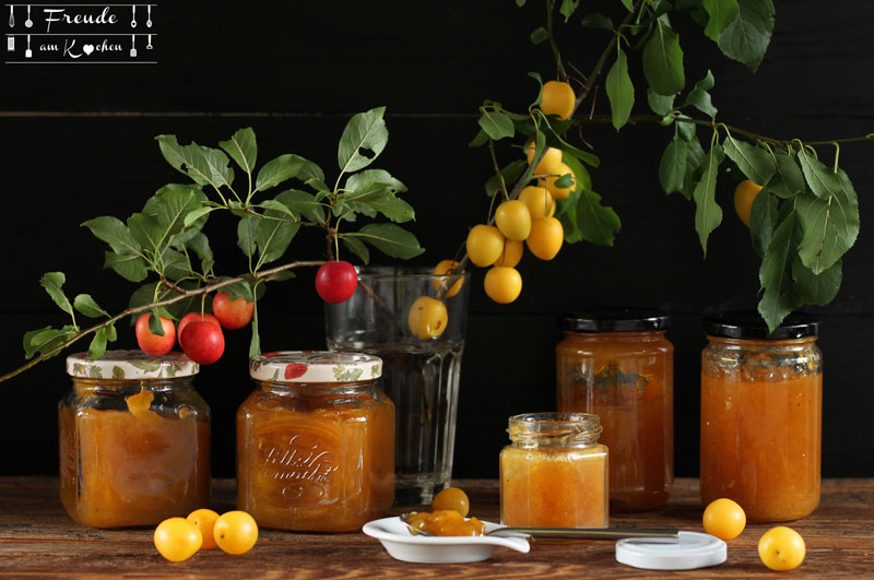 Kriecherl Marmelade - Ringlotten - Reneclauden-Mirabellen Konfitüre - Rezept vegan - Freude am Kochen