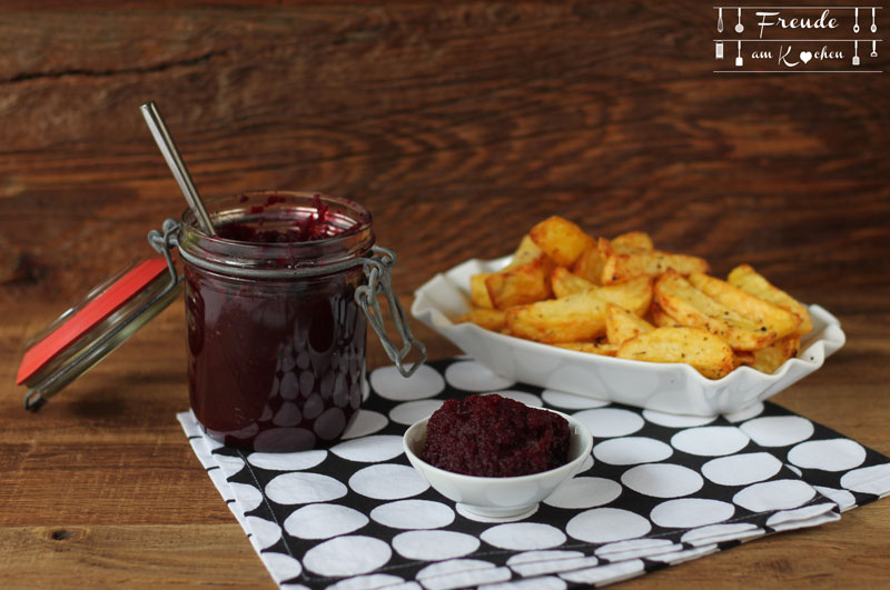 Rote Rüben - Rote Bete - Ketchup - Thermomix - Freude am Kochen