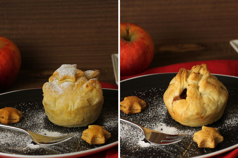 Mini Apfelstrudel Muffins - Rezept vegan - Freude am Kochen