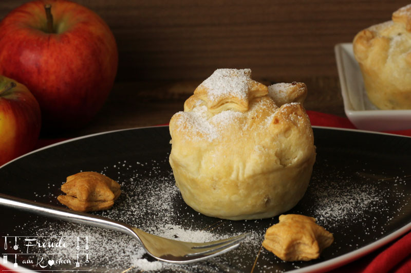 Mini Apfelstrudel Muffins - Rezept vegan - Freude am Kochen