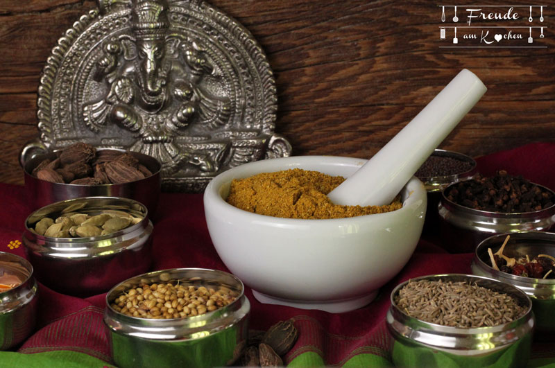 Indische Gemüse Masala Gewürzmischung - Gewürz Adventkalender - Freude am Kochen