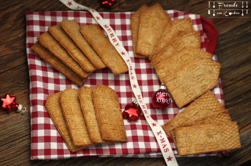 Marzipan Spekulatius - Weihnachtskekse vegan - Veganes Rezept - Freude am Kochen