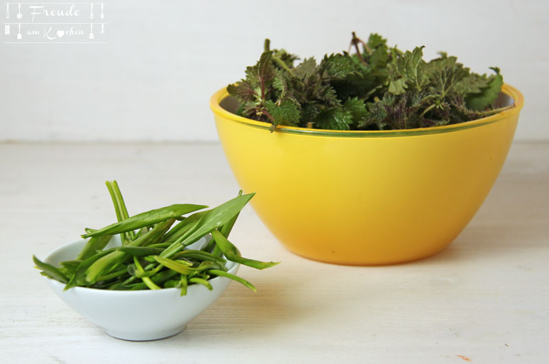 Wildkräuter - Bärlauch - Brennessel - Freude am Kochen