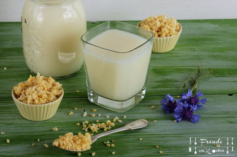 Hirsedrink selbermachen - vegane "Hirsemilch" von Freude am Kochen