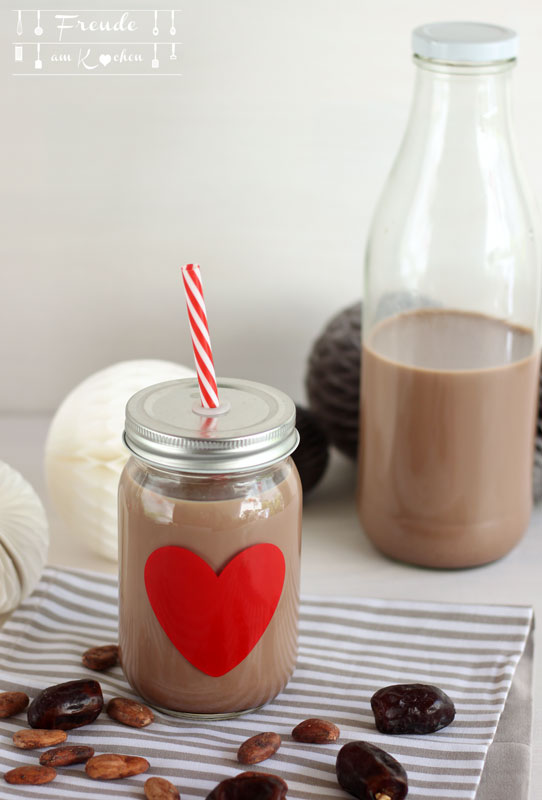 Schoko-Sojadrink selbermachen - Freude am Kochen vegan