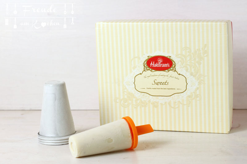 Indisches Cashew Burfi Kulfi vegan - Freude am Kochen