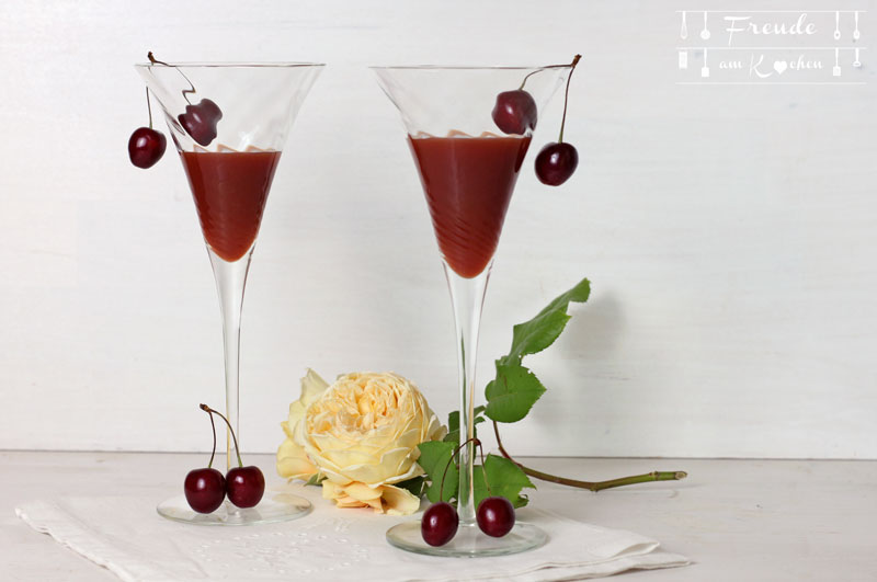 Kirschen Limes Aperitif - Freude am Kochen vegan