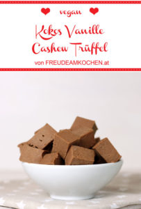 Kokos Vanille Cashew Trüffel zuckerfrei - Freude am Kochen vegan
