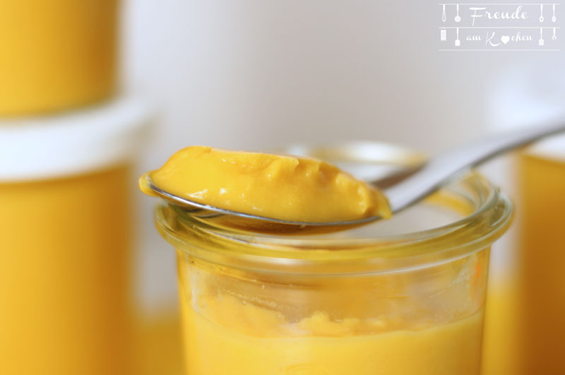 Schneller Mango Pudding vegan - Freude am Kochen