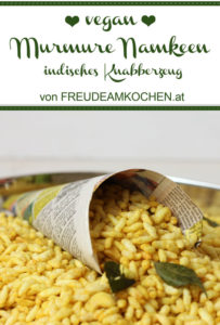 Murmure Namkeen - Indisches Knabberzeug aus gepufftem Reis - vegan - glutenfrei - Freude am Kochen