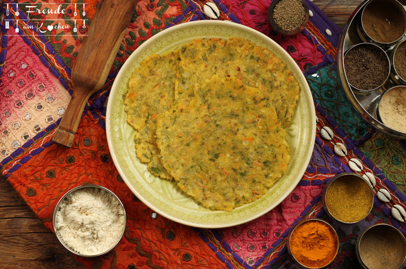 Reis Roti- Akki Roti Karnataka Style - glutenfrei - Freude am Kochen vegan