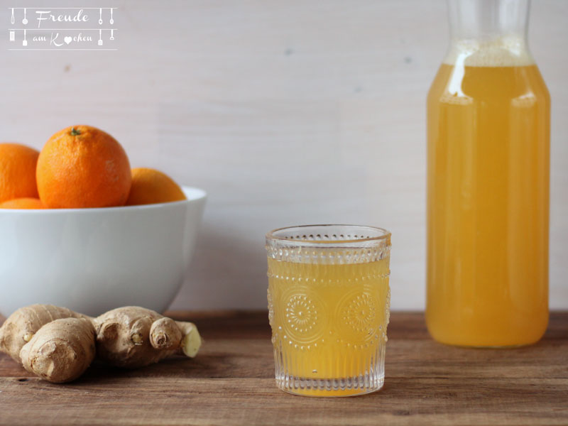 Ingwer Orangen Limonade - Freude am Kochen