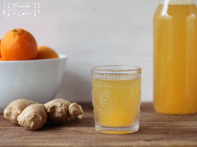 Ingwer Orangen Limonade - Freude am Kochen