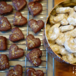 Marillenherzen mit Schokoglasur – beegan