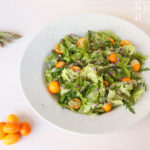 Eisbergsalat mit Zucchini Antipasti