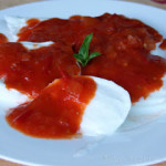 Mozzarella di Buffala mit Tomatensauce – vegetarisch