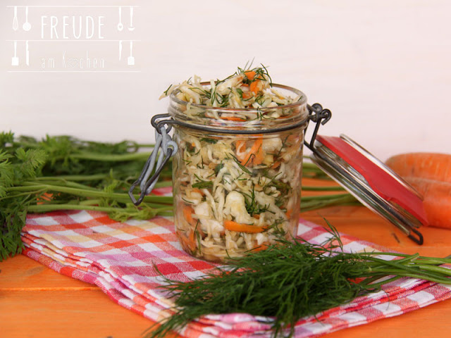 Polnischer Krautsalat mit viiiiellll Dill - Freude am Kochen