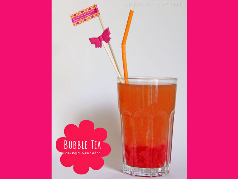 Bubble Tea Mango Grüntee - vegan