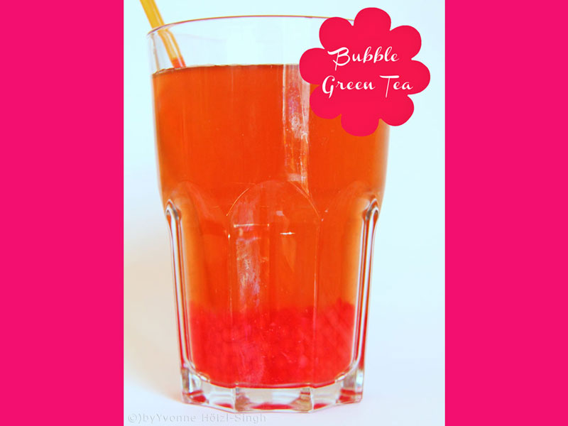 Bubble Tea Mango Grüntee - vegan