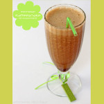 Experiment: milchloser Kaffee-Shake mit Banane