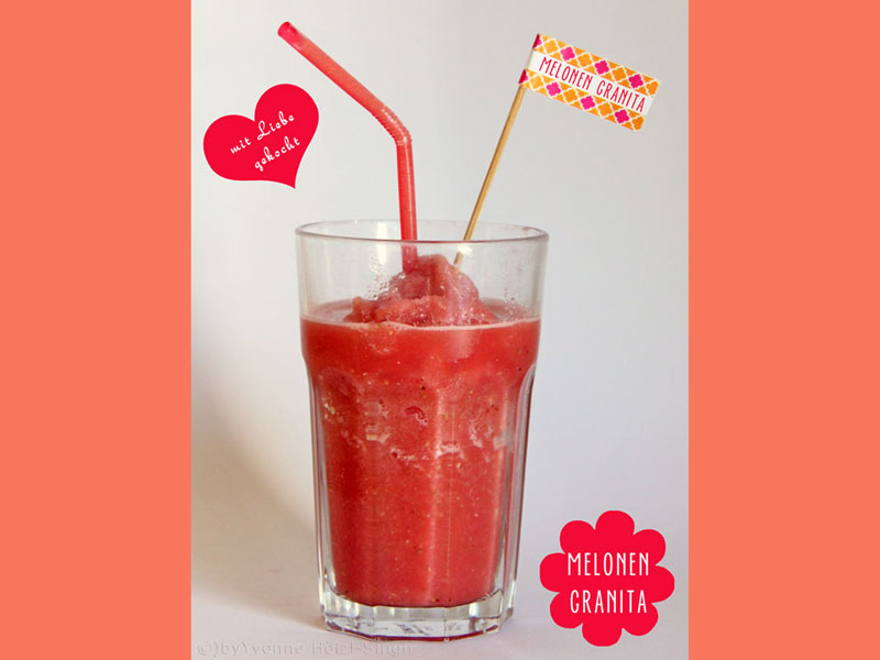 Wassermelonen Granita