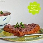 Veganer “Leberaufstrich” – Roter Bohnenaufstrich mit Majoran