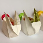 Origami Osterhasen Nest – DIY – selbermachen