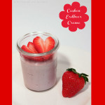 Cashew Erdbeer Creme bzw Cashew Joghurt