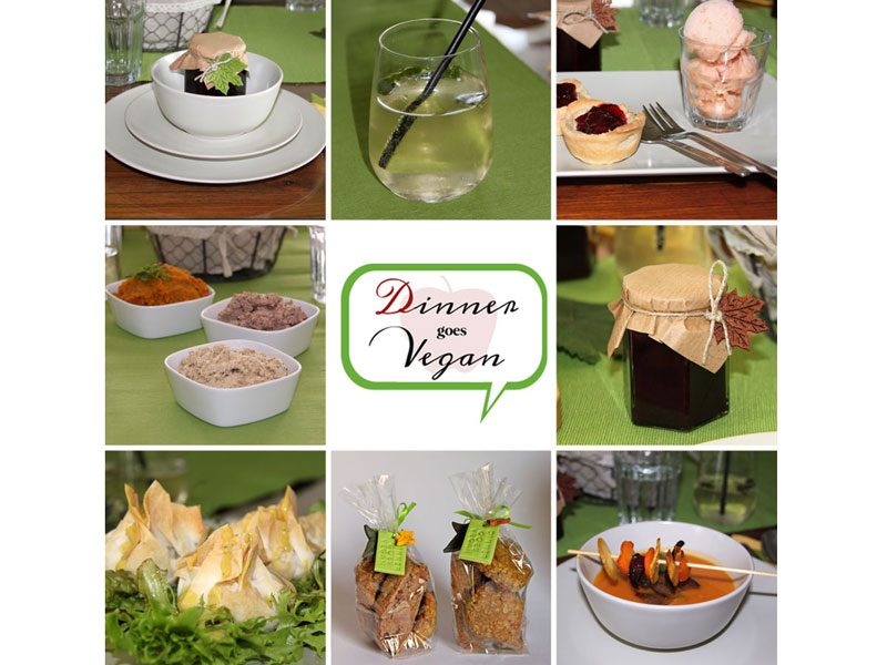 Dinne goes vegan Herbst